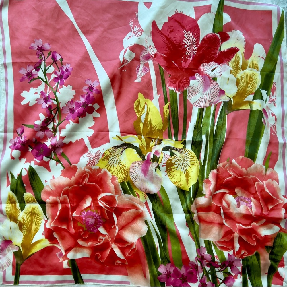 Floral Spring scarf